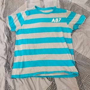 Aeropostale Blue striped shirt (3 for $25)